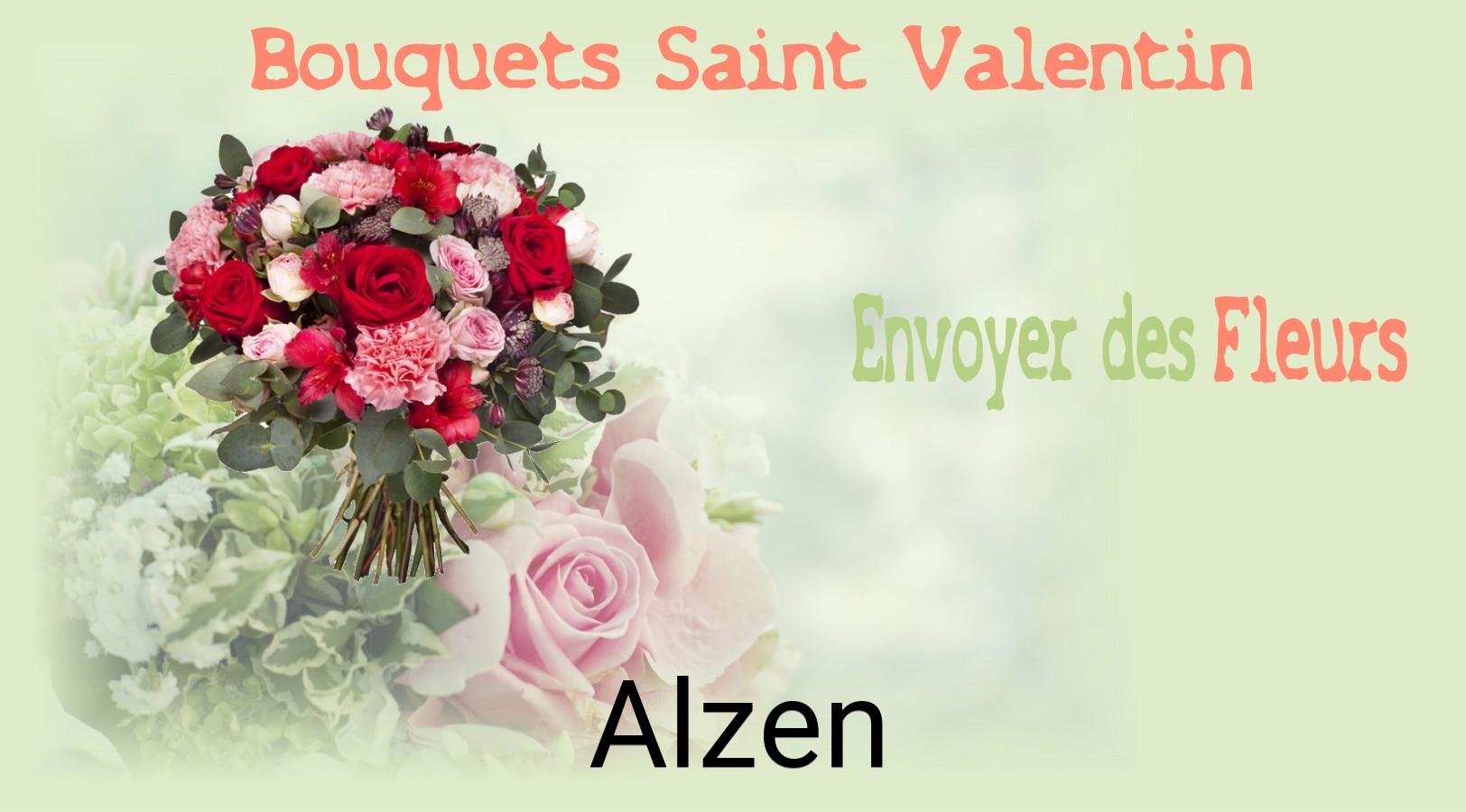 Roses de Saint-Valentin livrées à Alzen